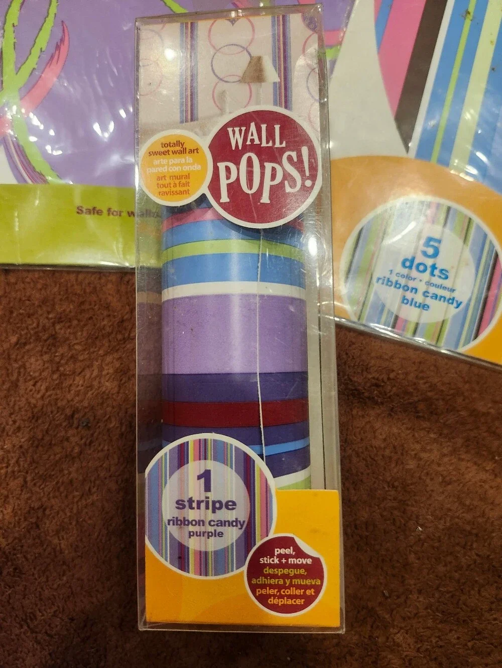 New In Package Wall Pops Peel-and-Stick Wall Decals (3 Packages)